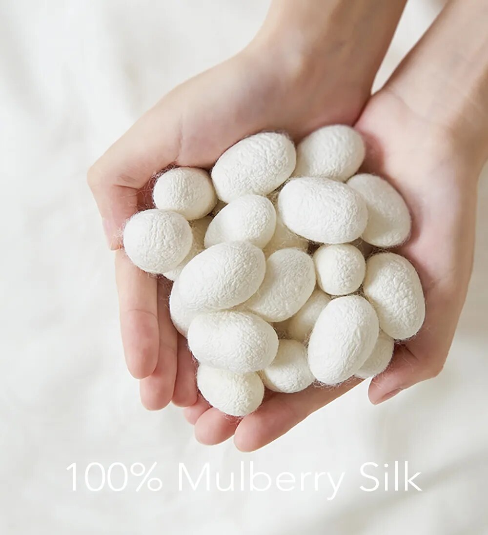 100% Mulberry Silk Bonnets